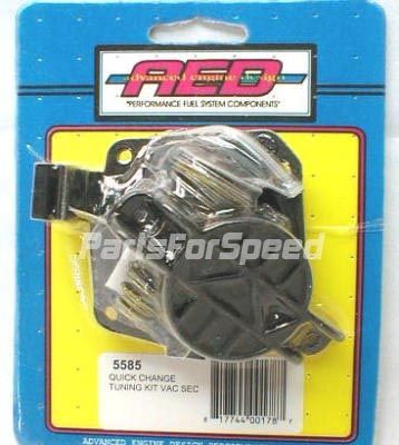 AED Performance Quick Change Vacuum Secondary Tuning Kit 5585 AED Performance Quick Change Vacuum Secondary Tuning Kit 5585