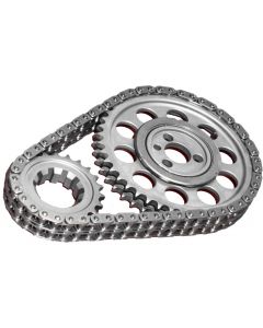 Rollmaster CS1050 Timing Chain Set Double Roller Small Block Chevy SBC 327 350 383 400 Torrington Nitrided