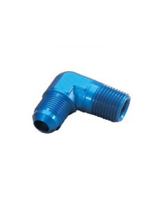 90 Degree Adapter Fitting 3/8" NPT to -6AN Male