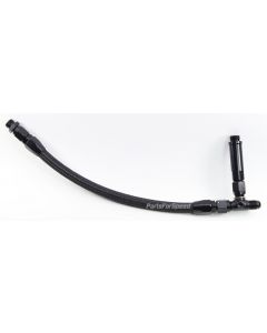 Barry Grant Demon Black Braided Fuel Line -6 AN Black