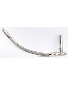 Barry Grant Demon Braided Fuel Line -6 AN Silver