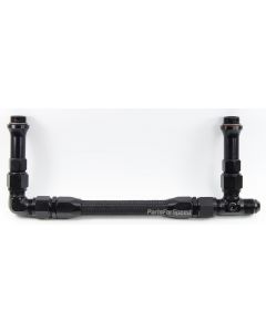 Holley Ultra HP Carburetor Black Braided Fuel Line -8 AN