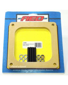 AED 6160 Birchwood 1/2" Open Spacer with Stud Kit 4500 Dominator Carburetors