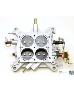 AED 6460 Holley Carburetor Base Plate Double Pumper 650 - 800 2 Corner Idle