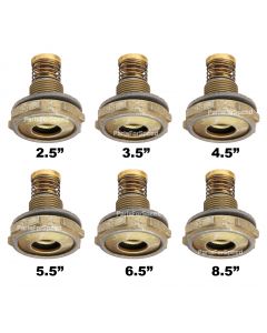 AED Holley High Flow 4 Window Power Valve Kit 2.5" 3.5" 4.5" 5.5" 6.5" 8.5"