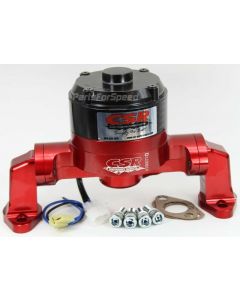 CSR 900NR Big Block Chevy Billet Electric Water Pump BBC Red Made in the USA