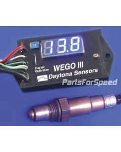 Daytona Sensors 112001 WEGO III Wideband Oxygen Sensor Air Fuel Ratio Gauge Motorcycle