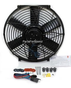 Davies Craig 0066 16" Electric Push/Puller Radiator Cooling Fan Kit