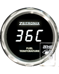 Zeitronix Fuel Temperature Gauge Only for use with ECA-2