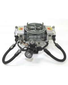 Return Style Fuel Pressure Regulator Kit w/ Gauge, 4150 Carb Bracket, & Fuel Lines USA
