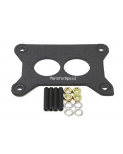 Insulating Carburetor Spacer 2300 Holley 2 Barrel 1/4" Thick With Stud Kit