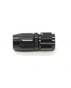 6AN Reusable Hose End Straight Black -6AN USA Made