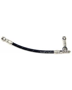 Holley 4150 Carb Dual Inlet Fuel Line -6 AN Silver 30R9 E85 Ethanol Alcohol
