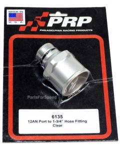 PRP 6135 Male 12AN Port / O-Ring Boss ORB to Male 1.75" Smooth Hose Adapter USA