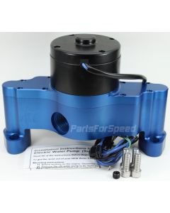 PRP 6300 Small Block Chevy Electric Water Pump SBC Blue