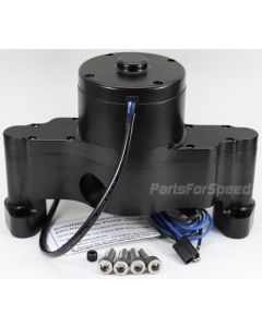 PRP 6600 Small Block Chevy Electric Water Pump SBC Black