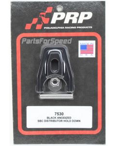 PRP 7530 Black Anodized Chevy Distributor Hold Down