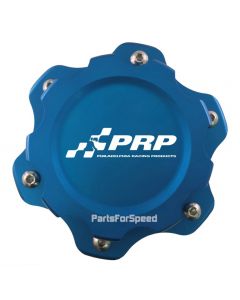 PRP 7612 Billet Aluminum Fuel Cell Cap 6 Bolt Blue Jaz Harwood RCI USA