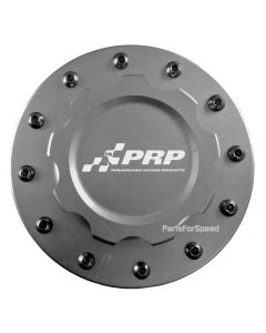 PRP 7681 Stealth Gray Billet Aluminum Fuel Cell Cap 12 Bolt Made in USA