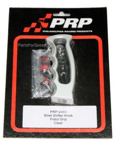 PRP 9460 Billet Pistol Grip Shifter Knob in Silver - Made in the USA