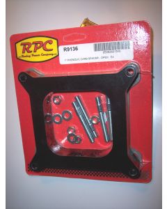 RPC R9136 1" Phenolic Carburetor Spacer Open Center 