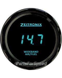 Zeitronix ZR-3 Black Gauge for Wideband Blue LED
