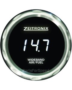 Zeitronix ZR-3 Silver Gauge for Wideband White LED Digits