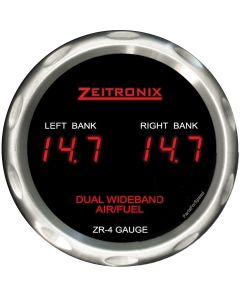 Zeitronix Zt-4 Dual Wideband O2 Sensor Air / Fuel Ratio ZR-4 Gauge AFR Made in USA