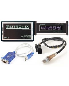 Zeitronix ZT-2 plus LCD Bundle LCD Case: Silver